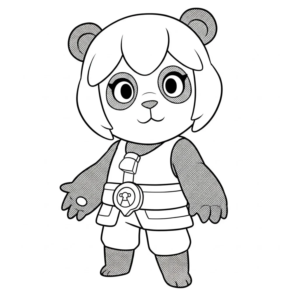 18 Panda Ausmalbilder (Kostenlose Malvorlagen zum Ausdrucken) Brawl Stars Panda Nita Ausmalbilder – Coole Vorlagen zum Ausdrucken