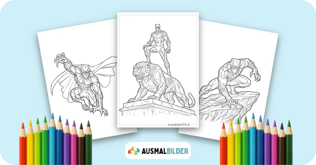Black Panther Ausmalbilder (Gratis Malvorlage zum drucken) Black Panther Ausmalbilder kostenlose Malvorlagen zum Ausdrucken für Kinder und Erwachsene