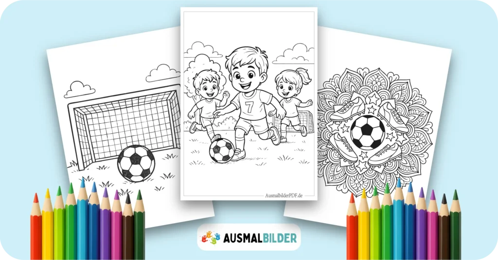 36 Ausmalbilder Fussball (Gratis Fußball Malvorlage drucken) Fußball Ausmalbilder kostenlose Malvorlagen zum Ausdrucken für Kinder und Erwachsene