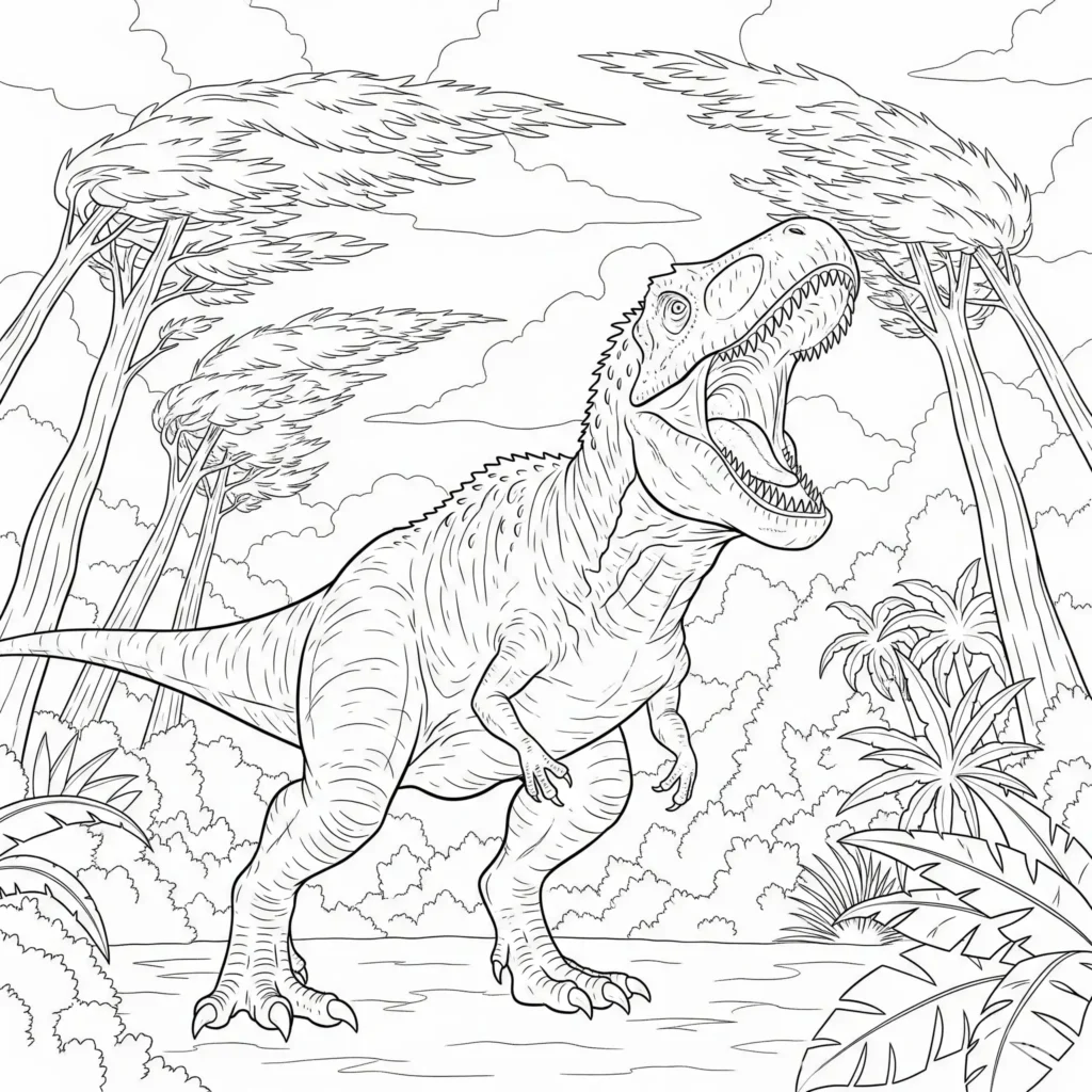 Indominus Rex Ausmalbilder (Gratis Dino Malvorlage drucken) indominus rex malvorlage zum ausdrucken kostenlos als pdf für kinder geeignet