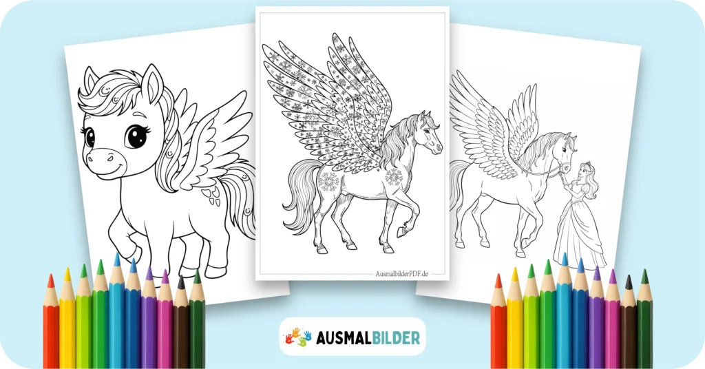 10+ Pegasus Ausmalbilder (Gratis Malvorlage zum Ausdrucken) Pegasus Ausmalbilder kostenlose Malvorlagen zum Ausdrucken für Kinder und Erwachsene