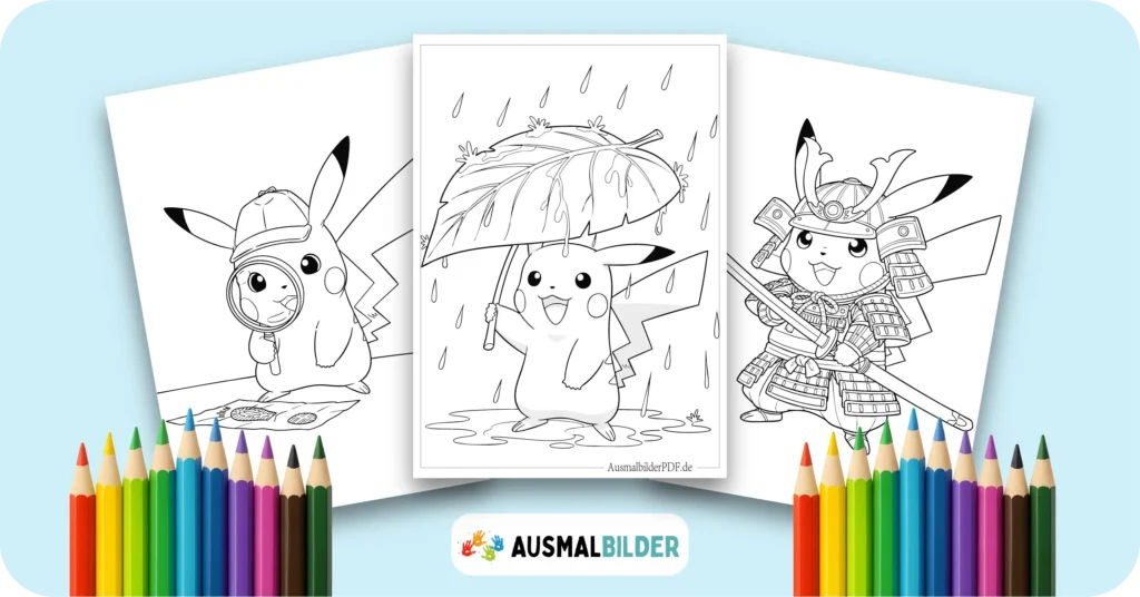 30 Pikachu Ausmalbilder (Gratis Pokémon Malvorlage zum drucken) Pikachu Ausmalbilder kostenlose Malvorlagen zum Ausdrucken für Kinder und Erwachsene