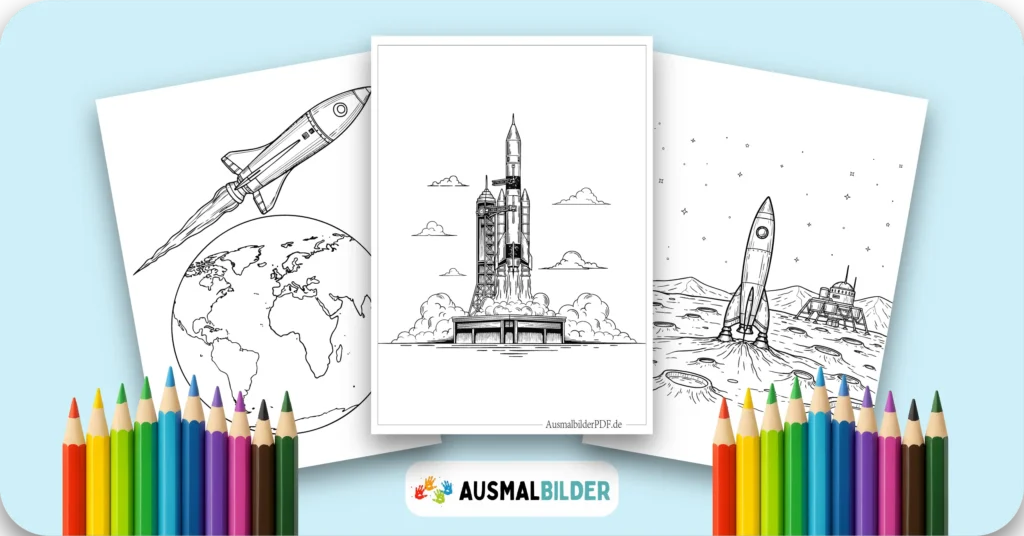 10+ Rakete Ausmalbild (Kostenlos Malvorlage zum Ausdrucken) Rakete Ausmalbilder kostenlose Malvorlagen zum Ausdrucken für Kinder und Erwachsene