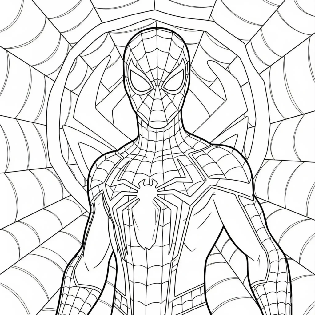 40+ Fortnite Ausmalbilder (Gratis Malvorlage zum Ausdrucken) Ausmalbild des Spider Man Fortnite Skins – tolle Vorlage für Kinder und Fans zum kostenlosen Ausdrucken