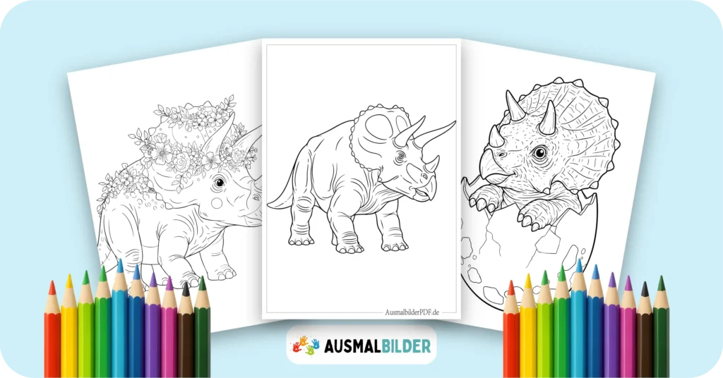 12 Triceratops Ausmalbild (Gratis Dino Malvorlage PDF drucken) Triceratops Ausmalbilder kostenlose Malvorlagen zum Ausdrucken für Kinder und Erwachsene